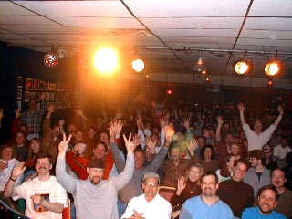 The crowd at Shank Hall was jam packed into the venue!