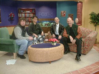 Group shot of the CGT and Tony Levin