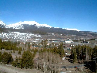 The beautiful Breckenridge landscape
