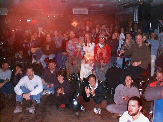 At least the people in front new the value of quiet...