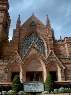 The beautiful Presbyterian Church in Salt Lake City, what a site!
