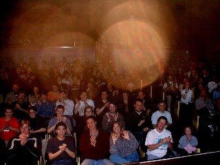 Another nearly full theatre of CGT/Tony Levin fans!