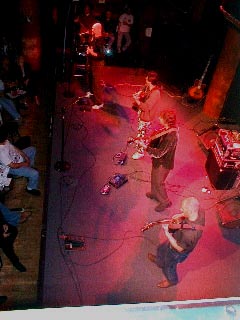 The view of the Trio and Tony from above!