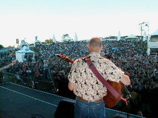 Great shot of Bert in front of that huge Quebec crowd!