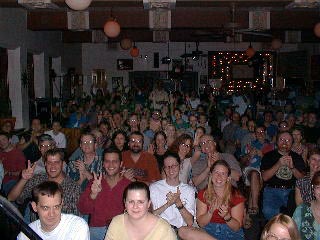 Looking at this crowd, you get the feeling that it would have been packed for the entire week if they had played that long!
