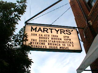 Welcome back to Martyrs'!