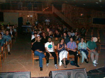 the audience at the Bearsville Theatre show