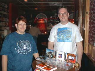 Sandra J. Prow and audience member