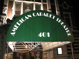 American Cabaret Theater - Indianapolis, In, October 25th, 2001